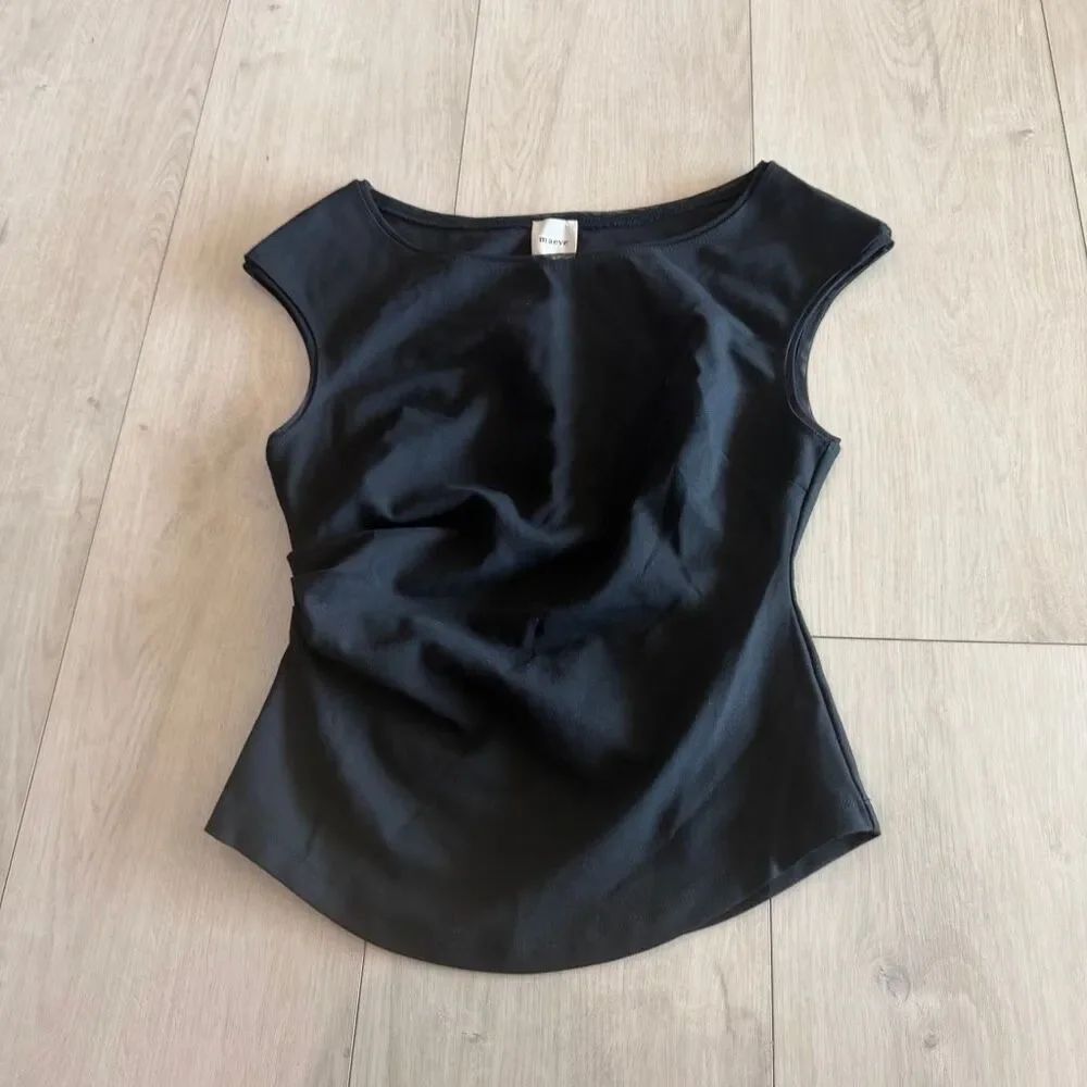 Maeve women’s black top size xsp
